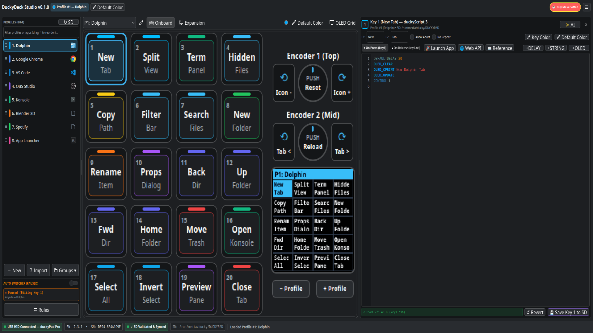 Dolphin File Manager Profile Overview